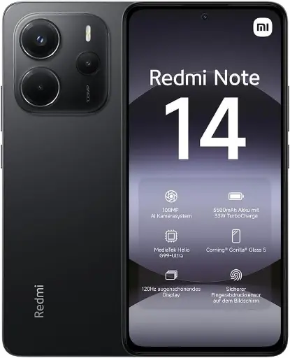 Redmi Note14 8GB RAM 256GB